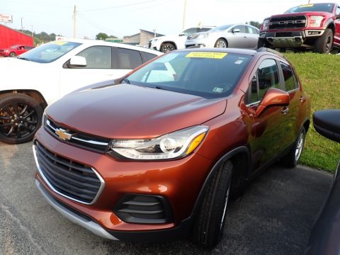 Dark Copper Metallic Chevrolet Trax LT AWD.  Click to enlarge.