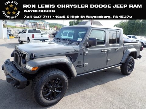 Sting-Gray Jeep Gladiator Freedom Edition 4x4.  Click to enlarge.