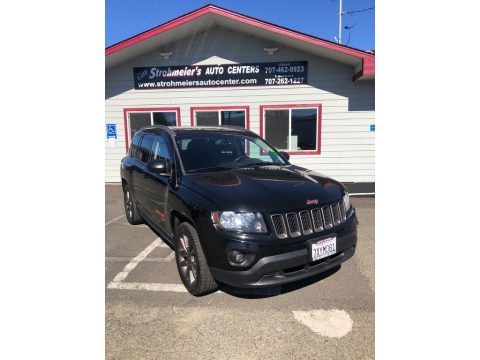 Black Jeep Compass 75th Anniversary Edition.  Click to enlarge.