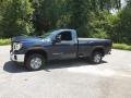 Front 3/4 View of 2022 GMC Sierra 2500HD Regular Cab 4WD #3