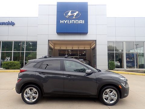 Ecotronic Gray Hyundai Kona SEL AWD.  Click to enlarge.