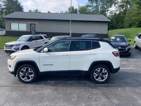 White Jeep Compass Limted 4x4.  Click to enlarge.