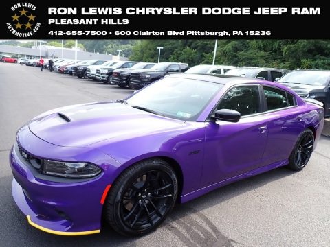 Plum Crazy Pearl Dodge Charger Scat Pack Daytona 392.  Click to enlarge.