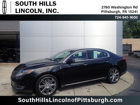 Tuxedo Black Lincoln MKS AWD.  Click to enlarge.