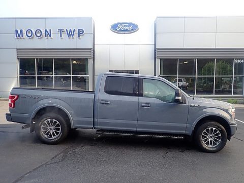 Abyss Gray Ford F150 XLT Sport SuperCrew 4x4.  Click to enlarge.