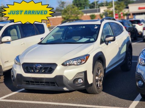 Crystal White Pearl Subaru Crosstrek Sport.  Click to enlarge.