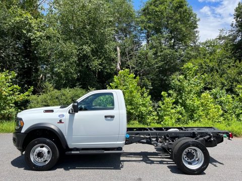 Bright White Ram 4500 Tradesman Regular Cab 4x4 Chassis.  Click to enlarge.