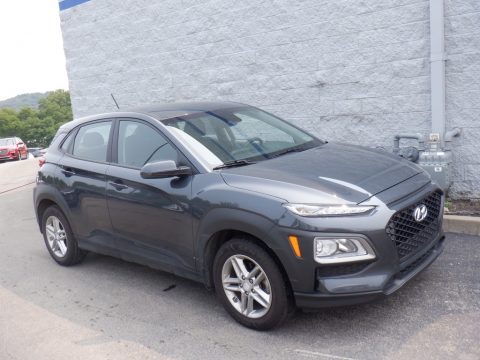 Thunder Gray Hyundai Kona SE.  Click to enlarge.