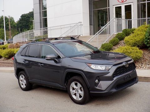 Magnetic Gray Metallic Toyota RAV4 XLE AWD.  Click to enlarge.