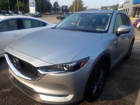 Sonic Silver Metallic Mazda CX-5 Touring AWD.  Click to enlarge.