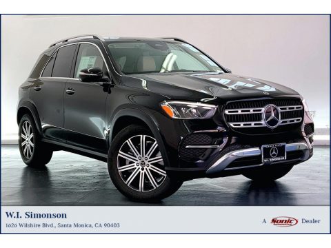 Obsidian Black Metallic Mercedes-Benz GLE 450e 4Matic Plug-In Hybrid.  Click to enlarge.