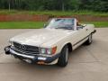Front 3/4 View of 1987 Mercedes-Benz SL Class 560 SL Roadster #1