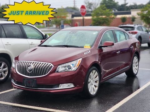 Deep Garnet Metallic Buick LaCrosse Leather Group AWD.  Click to enlarge.