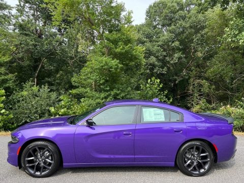 Plum Crazy Pearl Dodge Charger SXT Blacktop.  Click to enlarge.