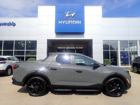 Hampton Gray Hyundai Santa Cruz Night Edition AWD.  Click to enlarge.