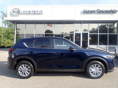 Deep Crystal Blue Mica Mazda CX-5 S Preferred AWD.  Click to enlarge.