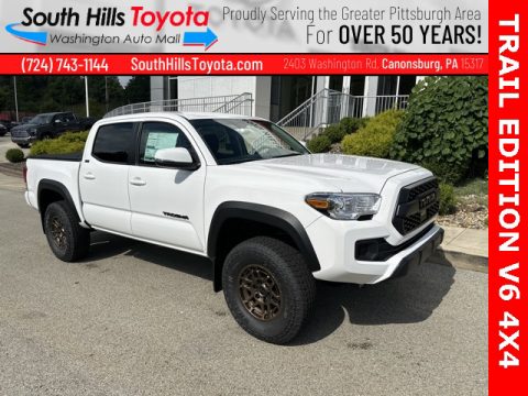 Ice Cap Toyota Tacoma Trail Edition Double Cab 4x4.  Click to enlarge.