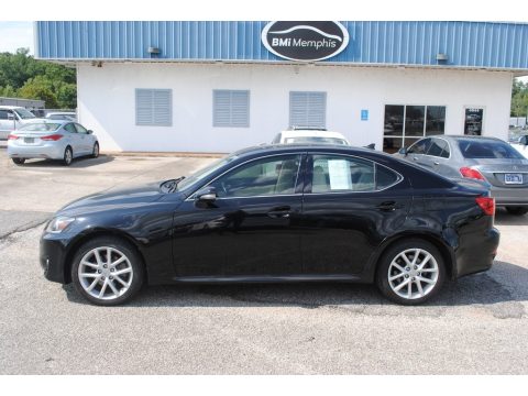 Obsidian Black Lexus IS 250 AWD.  Click to enlarge.