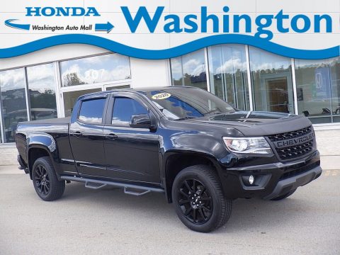 Black Chevrolet Colorado LT Crew Cab 4x4.  Click to enlarge.