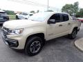 Front 3/4 View of 2022 Chevrolet Colorado Z71 Crew Cab 4x4 #8