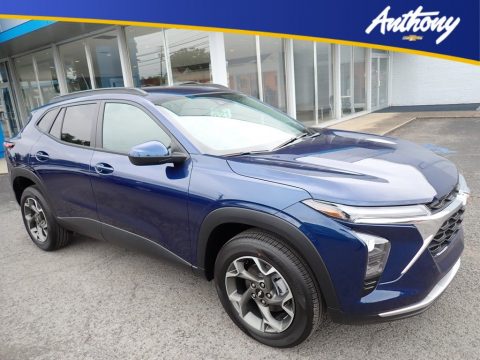 Blue Glow Metallic Chevrolet Trax LT.  Click to enlarge.