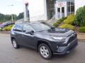 Front 3/4 View of 2020 Toyota RAV4 XLE AWD #1
