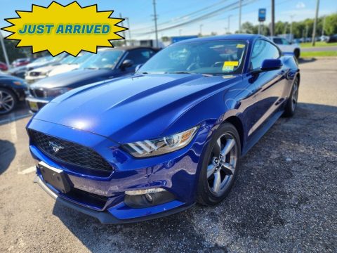 Deep Impact Blue Metallic Ford Mustang EcoBoost Coupe.  Click to enlarge.