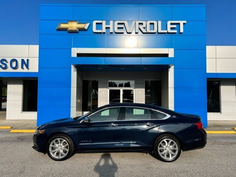 Blue Velvet Metallic Chevrolet Impala Premier.  Click to enlarge.