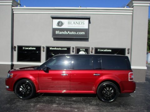 Ruby Red Ford Flex SEL.  Click to enlarge.