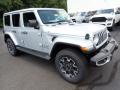 Front 3/4 View of 2024 Jeep Wrangler 4-Door Sahara 4x4 #8