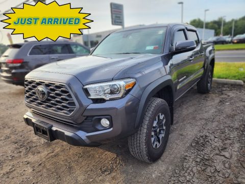 Magnetic Gray Metallic Toyota Tacoma TRD Off Road Double Cab 4x4.  Click to enlarge.