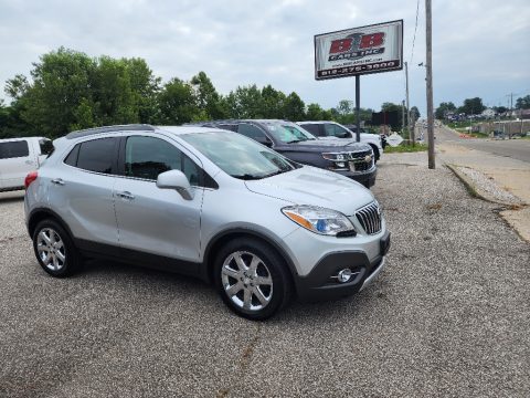 Quicksilver Metallic Buick Encore Leather.  Click to enlarge.