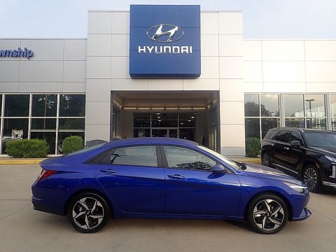 Intense Blue Hyundai Elantra SEL.  Click to enlarge.