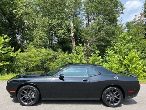 Pitch Black Dodge Challenger SXT Blacktop.  Click to enlarge.