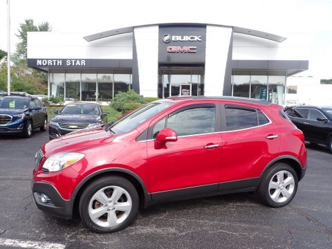 Winterberry Red Metallic Buick Encore Convenience AWD.  Click to enlarge.
