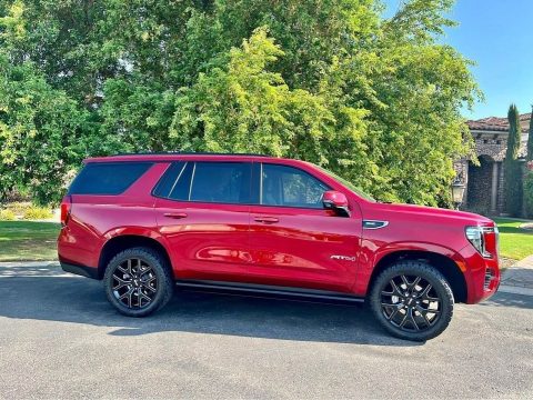 Volcanic Red Tintcoat GMC Yukon AT4 4WD.  Click to enlarge.