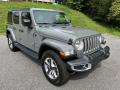 Front 3/4 View of 2022 Jeep Wrangler Unlimited Sahara 4x4 #4