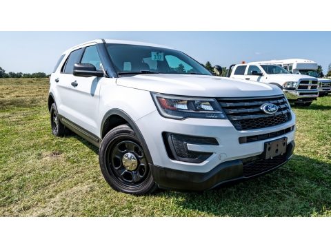 Oxford White Ford Explorer Police Interceptor AWD.  Click to enlarge.