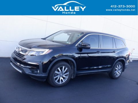 Crystal Black Pearl Honda Pilot EX-L AWD. Click to enlarge. Crystal Black Pearl Honda Pilot EX-L AWD. Click to enlarge.