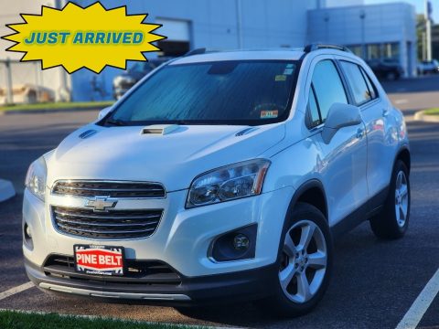 White Pearl Tricoat Chevrolet Trax LTZ AWD.  Click to enlarge.