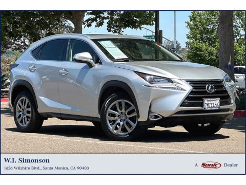 Silver Lining Metallic Lexus NX 200t.  Click to enlarge.