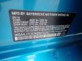 BMW Color Code C1G Snapper Rocks Blue Metallic #23