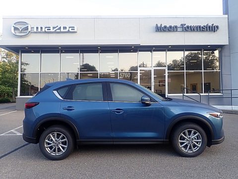 Eternal Blue Mica Mazda CX-5 S AWD.  Click to enlarge.