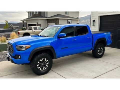 Voodoo Blue Toyota Tacoma TRD Off Road Double Cab 4x4.  Click to enlarge.