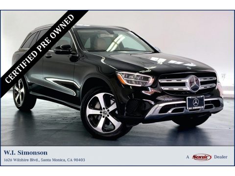 Black Mercedes-Benz GLC 300 4Matic.  Click to enlarge.