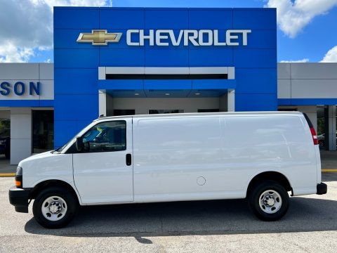 Summit White Chevrolet Express 2500 Cargo WT.  Click to enlarge.