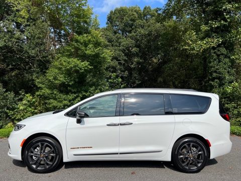 Bright White Chrysler Pacifica Touring L Road Tripper AWD.  Click to enlarge.