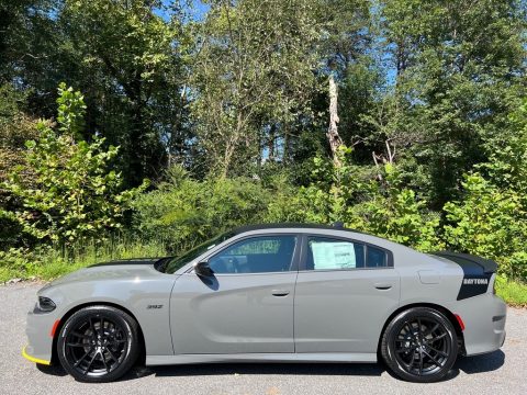 Destroyer Gray Dodge Charger Scat Pack Daytona 392.  Click to enlarge.