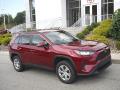 Front 3/4 View of 2021 Toyota RAV4 LE AWD #1