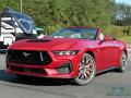 Front 3/4 View of 2024 Ford Mustang GT Premium Convertible #1